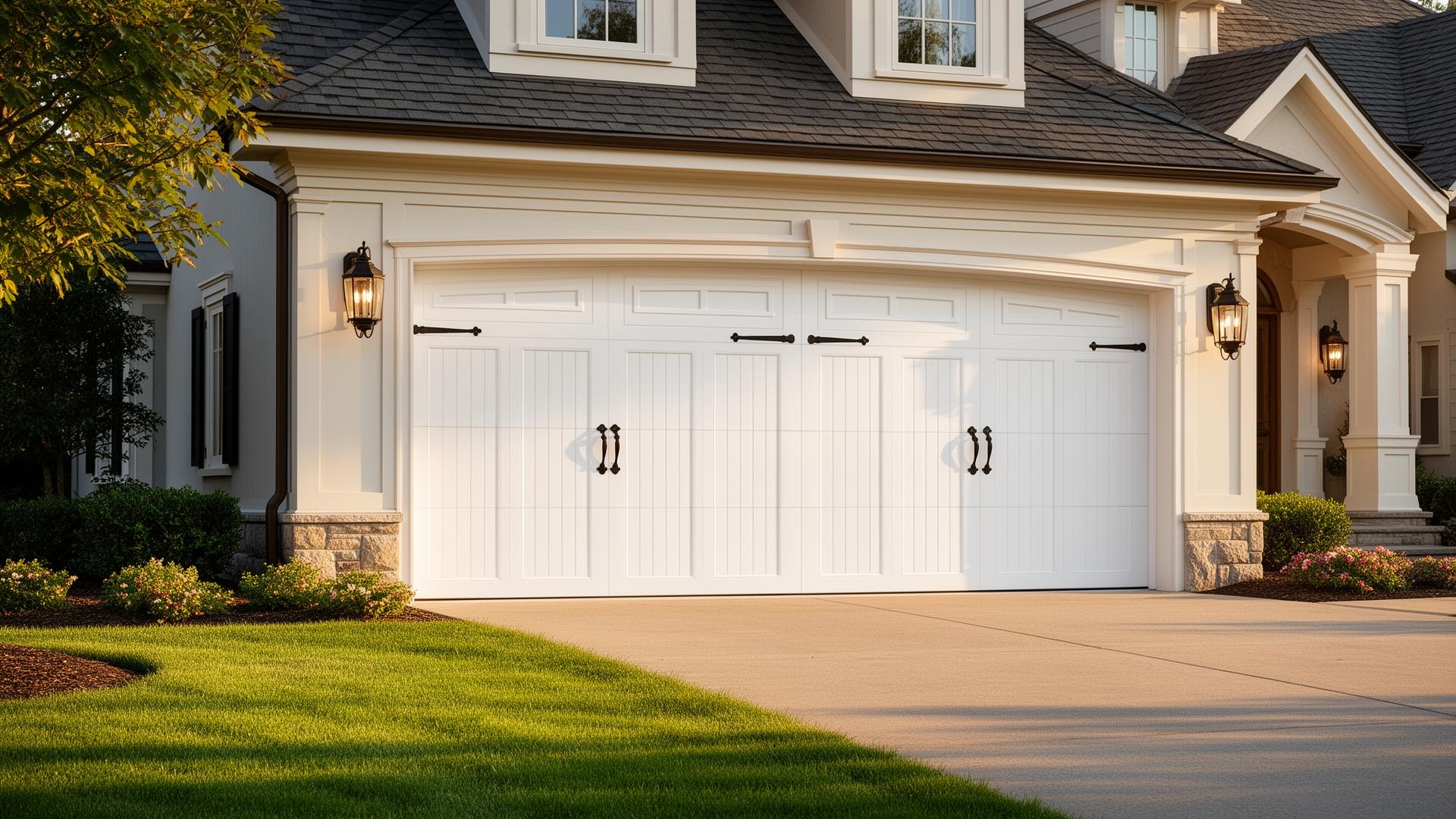 Professional carriage-style garage door installation in Carlisle, MA